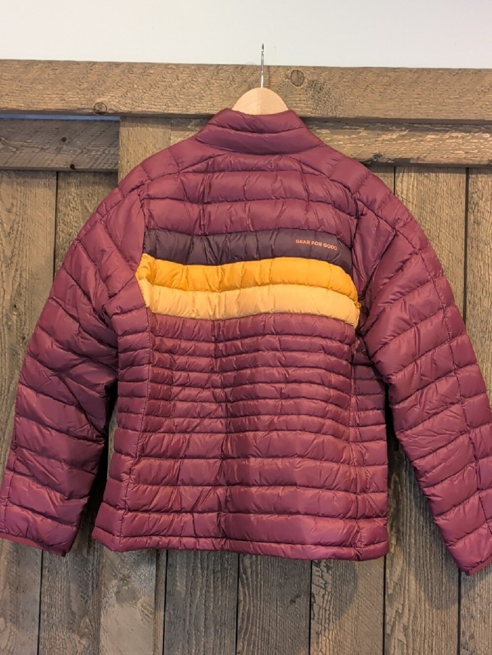 Cotopaxi Women's L Fuego Down Jacket Jam Stripes - Picture 2 of 4